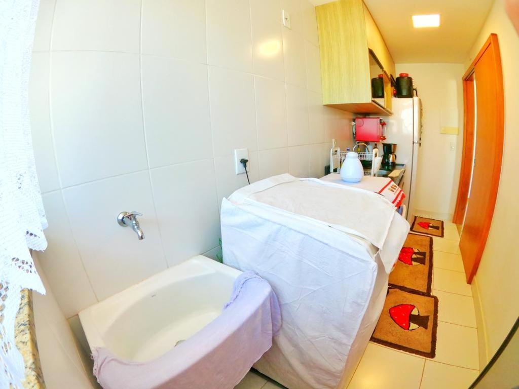 Aconchegante Apartamento Perto Do Mar Com Wi-Fi Gratuito Apartment Vila Velha  Ngoại thất bức ảnh